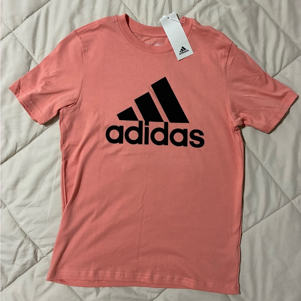 Adidas Coral T-Shirt (Peach)